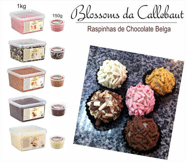 Chocolates - Blossom Preto Callebaut - 1Kg